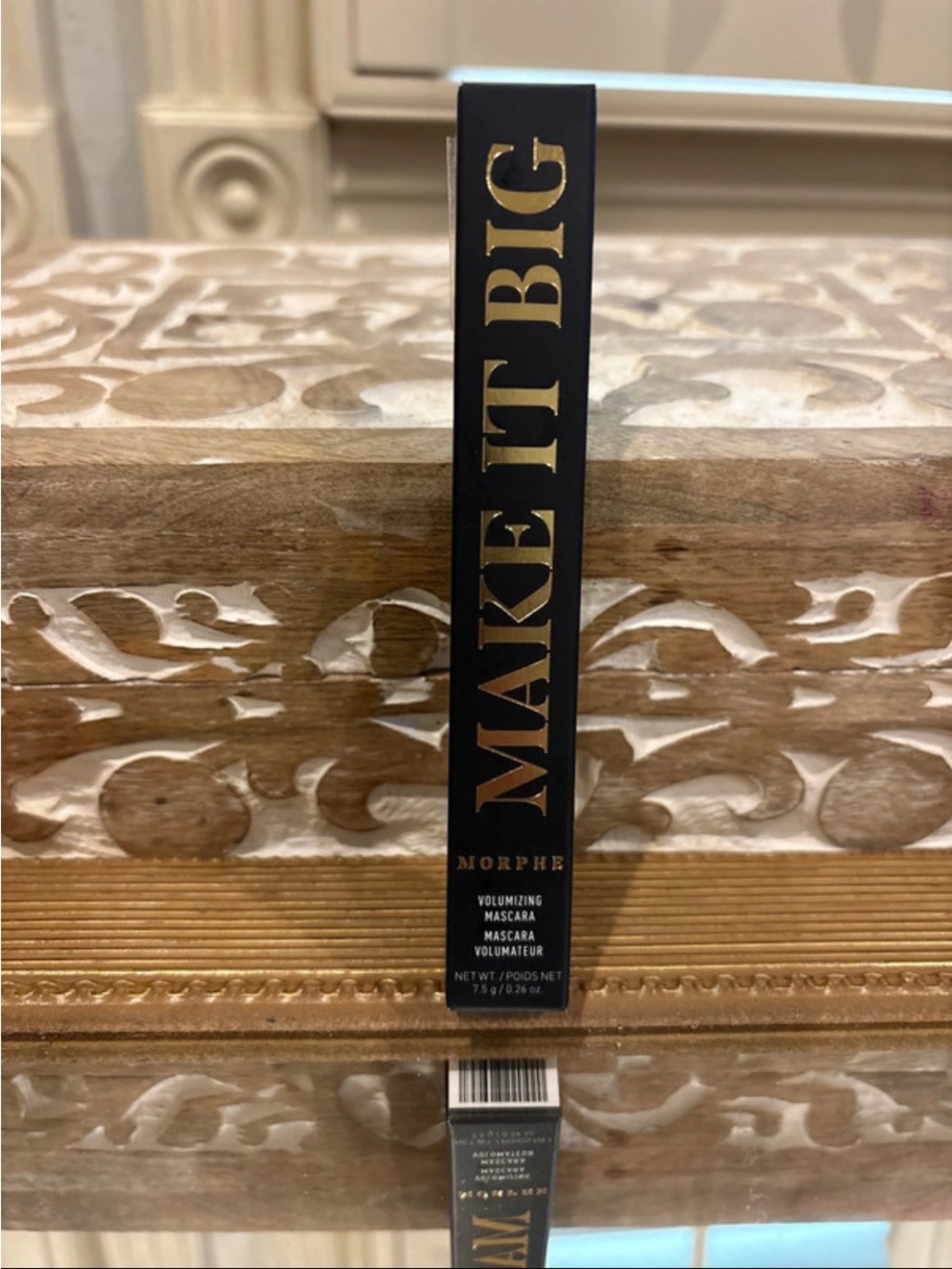 Morphe Make It Big Volumizing Mascara in Black & Gold Packaging